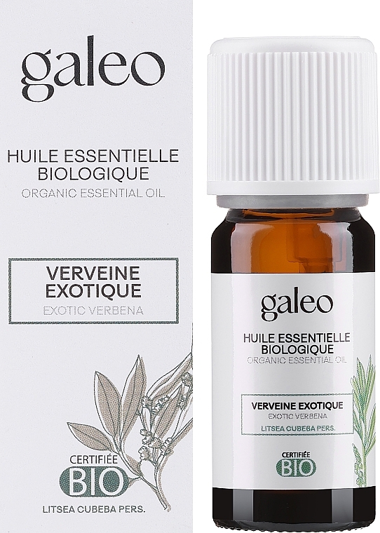 Органическое эфирное масло вербены экзотической - Galeo Organic Essential Oil Exotic Verbena — фото N2
