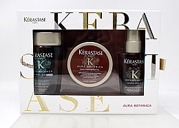 Парфумерія, косметика Набір - Kerastase Aura Botanica Travel (shamp/80ml + mask/75 ml + oil/50 ml)