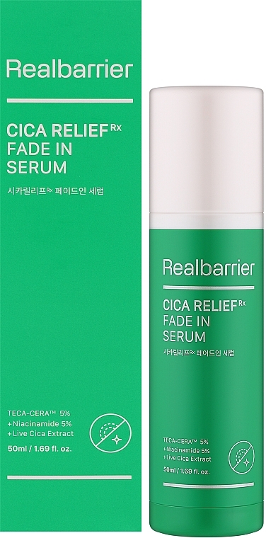 Лёгкая сыворотка для лица - Real Barrier Cicarelief Rx Fade In Serum — фото N2