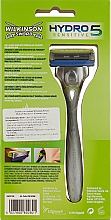 Станок для бритья + 4 сменных лезвия - Wilkinson Sword Hydro 5 Skin Sensitive — фото N2
