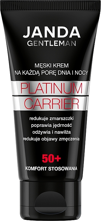 Мужской крем от морщин 50+ - Janda Gentleman Platinum Carrier  — фото N1