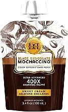 Крем-суфле с ультратемными бронзантами, с экстрактом жареных зерен кофе, темной карамелью и взбитыми сливками - Tan Incorporated Brown Sugar 400x Black Chocolate Mochaccino (дой-пак) — фото N1