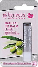 Духи, Парфюмерия, косметика Бальзам для губ "Классический" - Benecos Natural Care Lip Balm Classic