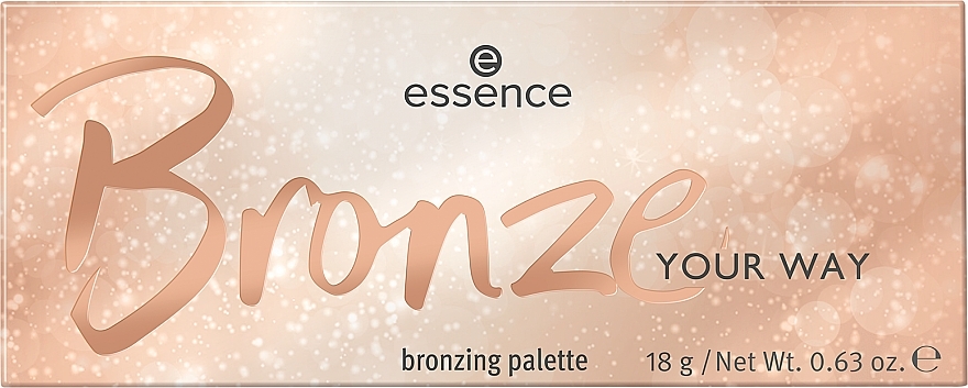 Палетка бронзеров - Essence Bronze Your Way Bronzing Palette — фото N2