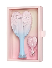 Духи, Парфюмерия, косметика Подарочный набор - Tangle Angel 2.0 & Keyring Detangling Gift Set Ombre Rose Pink / Serenity Blue- Pink