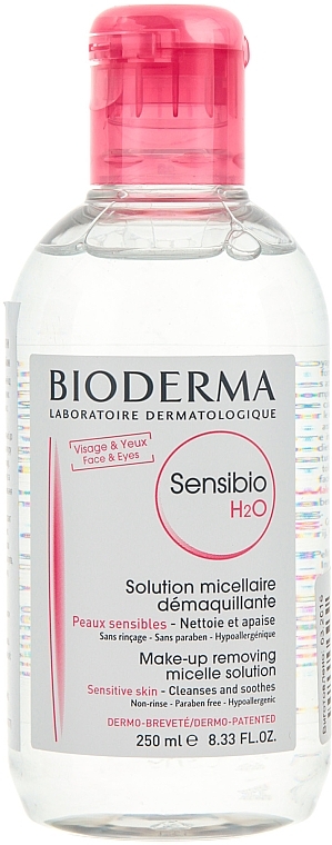 Мицеллярная жидкость - Bioderma Sensibio H2O Micellaire Solution — фото N2