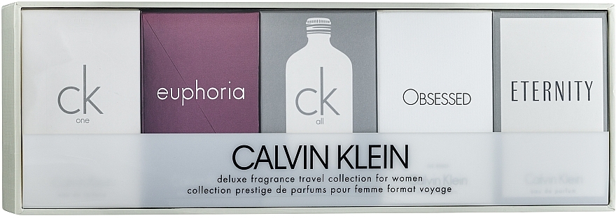 Calvin Klein - Набор (edt/2x10ml + edp/2x5ml + edp/4ml)