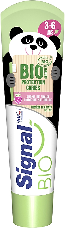 Зубна паста для дітей 3-6 років - Signal Junior Bio Toothpaste — фото N1