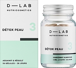 Пищевая добавка "Детокс кожи" - D-Lab Nutricosmetics Skin Detox — фото N2