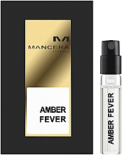 Mancera Amber Fever - Парфюмированная вода (пробник) — фото N2
