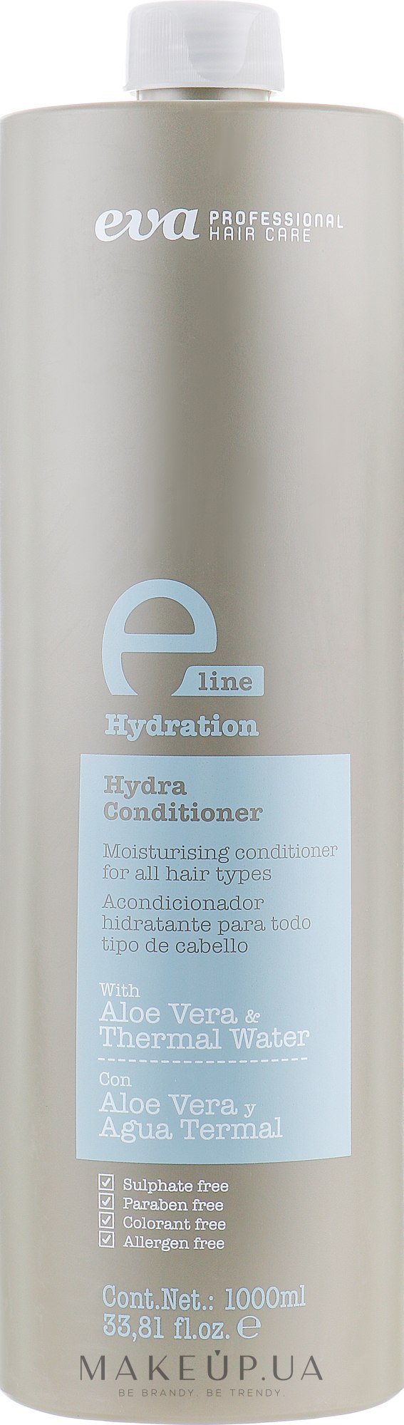 Кондиционер для увлажнения волос - Eva Professional E-line Hydra Conditioner — фото 1000ml