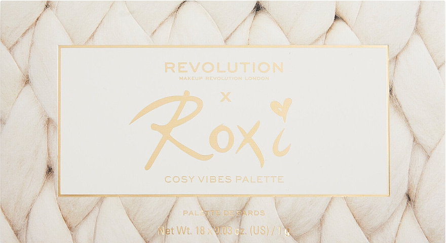 Палетка теней для век - Makeup Revolution X Roxi Cosy Vibes Eyeshadow Palette — фото N2