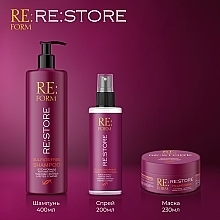 Безсульфатний шампунь для відновлення волосся - Re:form Re:store Sulfate-Free Shampoo — фото N8