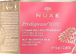 Нічний відновлювальний бальзам - Nuxe Creme Prodigieuse Boost Night Recovery Oil Balm — фото N2