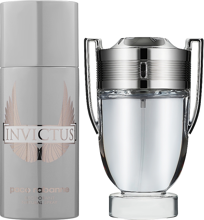 Paco Rabanne Invictus - Набір (edt/100ml + deo/150ml) — фото N2