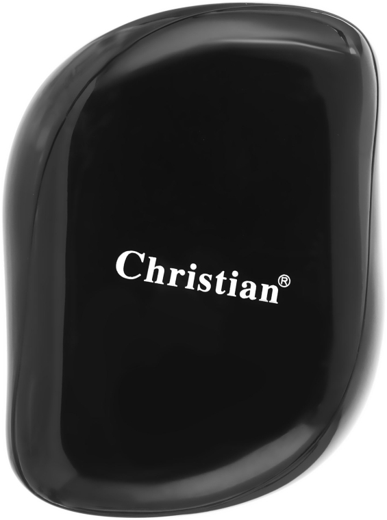 Щітка для волосся з технологією Тангл Тізер "Compact Style", чорна - Christian — фото N2
