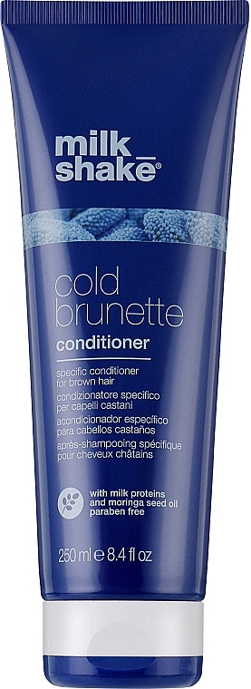 Кондиционер для темных волос - Milk_Shake Cold Brunette Conditioner — фото N1