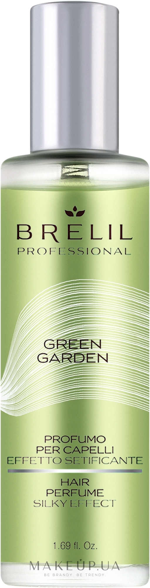 Спрей-аромат для волос - Brelil Green Garden Hair Parfume Silky Effect — фото 50ml