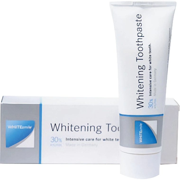 Зубна паста з фтором - WHITEsmile Whitening Toothpaste — фото N1