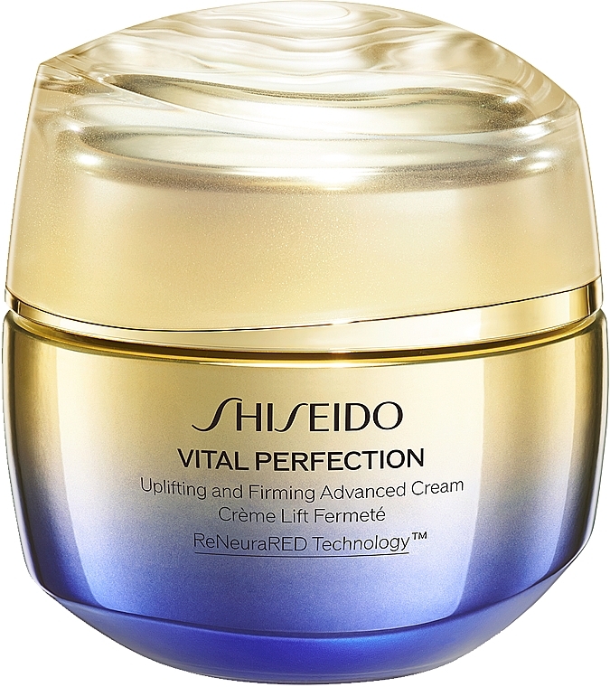 Подтягивающий и укрепляющий крем для лица - Shiseido Vital Perfection Uplifting And Firming Advanced Cream — фото N1