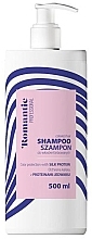 Зміцнювальний шампунь для волосся з протеїнами шовку - Romantic Professional Silk Shampoo — фото N1