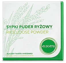 Матирующая рисовая пудра для лица - Ecocera Rice Face Powder — фото N5