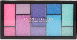 Духи, Парфюмерия, косметика Палитра теней для век - Makeup Revolution Reloaded Dimension Eyeshadow Palette Vivid Passion