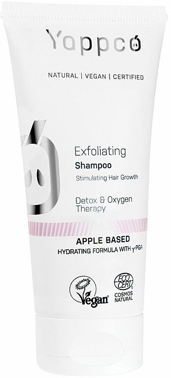 Міцелярний шампунь для росту волосся - Yappco Exfoliating Shampoo Stimulating Hair Growth — фото N1