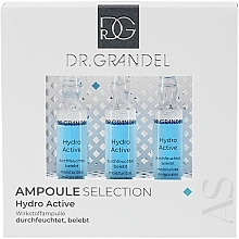 Разглаживающие и увлажняющие ампулы для лица - Dr. Grandel Hydro Active Ampulle — фото N3