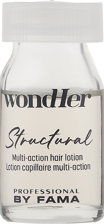Ампулы для восстановления волос - Professional By Fama Structural Wondher Multi-Action Hair Lotion — фото N1