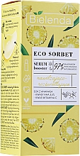 Парфумерія, косметика Сироватка-бустер для обличчя з кислотами - Bielenda Eco Sorbet Pineapple Acids Aha 3,5% Witamina C Face Serum *