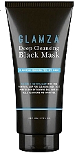 Парфумерія, косметика Очищувальна маска для обличчя - Glamza Deep Cleaning Black Face Mask