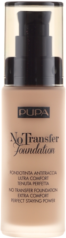 Тональная основа - Pupa No Trace Foundation
