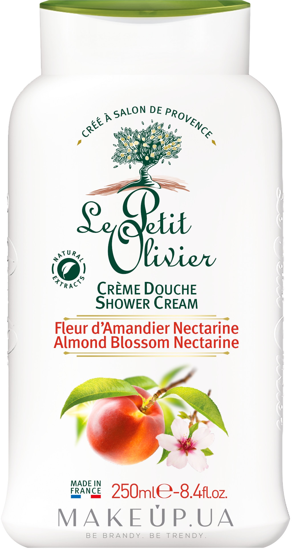 Крем для душу "квіти мигдалю і нектарин" - Le Petit Olivier Almond Blossom Nectarine — фото 250ml
