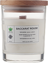Аромасвеча "Baccarat&Rouge", в стакане - Purity Candle — фото N1