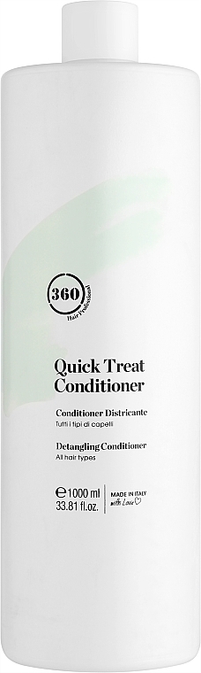 Кондиціонер миттєвої дії для розплутування всіх типів волосся - 360 Be Quick Treat Conditioner