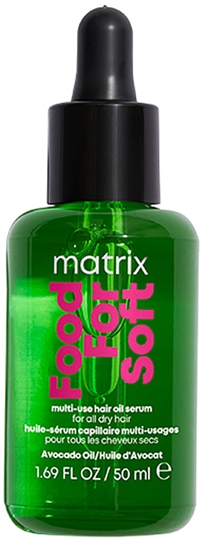 Мультифункциональное масло-сыворотка - Matrix Food For Soft Multi-Use Hair Oil Serum  — фото N1