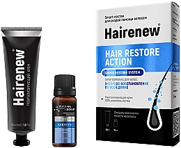 Инновационный комплекс для волос "Экспресс-восстановление" - Hairenew Hair Restore Action Super Restore System — фото N2