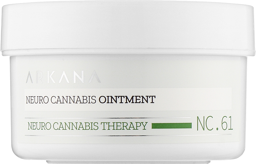 Загоювальна мазь для дуже сухої шкіри - Arkana Neuro Cannabis Therapy Ointment — фото N1