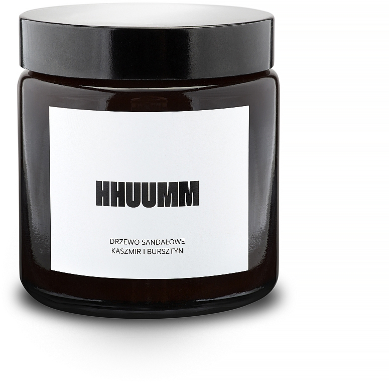 Натуральна соєва свічка з ароматом сандалового дерева - Hhuumm — фото N1