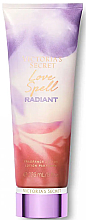 Парфюмированный лосьон для тела - Victoria's Secret Love Spell Radiant Fragrance Body Lotion — фото N1