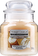 Духи, Парфюмерия, косметика Ароматическая свеча в банке - Yankee Candle Home Inspiration Vanilla Frosting