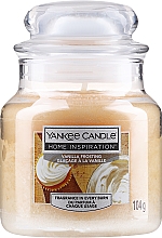 Ароматическая свеча в банке - Yankee Candle Home Inspiration Vanilla Frosting — фото N1