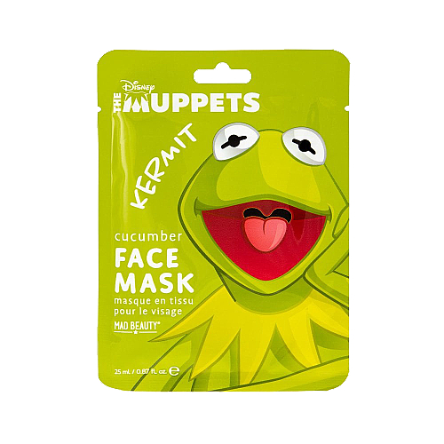 Увлажняющая маска для лица - Mad Beauty Disney Muppets Face Mask Kermit — фото N1