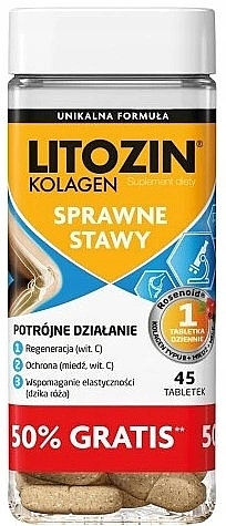 Пищевая добавка для здоровья суставов - Orkla Litozin Kolagen — фото N2
