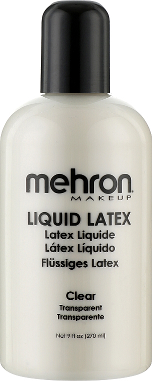 Жидкий латекс прозрачный - Mehron Latex Liquid Clear — фото N3