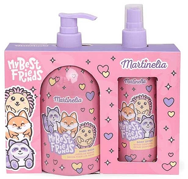 Набір - Martinelia My Best Friends Set (b/spray/200ml + h/soap/485ml) — фото N1