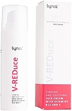 Парфумерія, косметика Крем для обличчя з вітамінами - Lynia V-REDuce Firming And Soothing Face Cream With Vitamins B12 And F