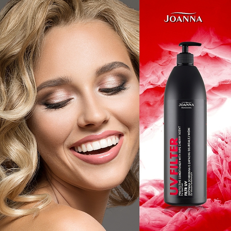 Кондиционер для волос с вишневым ароматом - Joanna Professional UV Filter Conditioner Colored Hair — фото N4