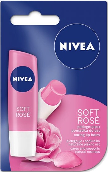 Бальзам для губ - NIVEA Soft Rose Caring Lip Balm